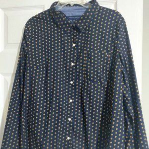 Tommy  Hilfiger Navy Classic Blouse